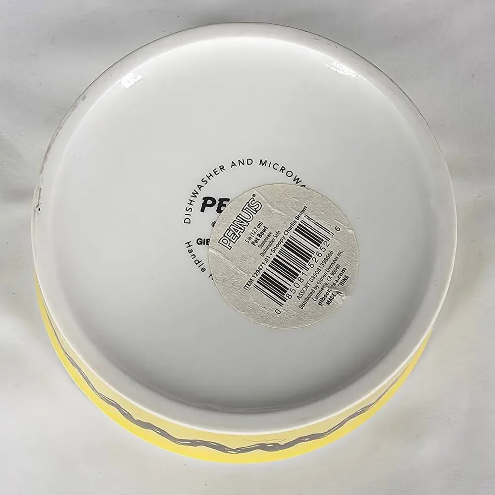 PEANUTS PET BOWL – CHARLIE BROWN & FRIENDS – 5
